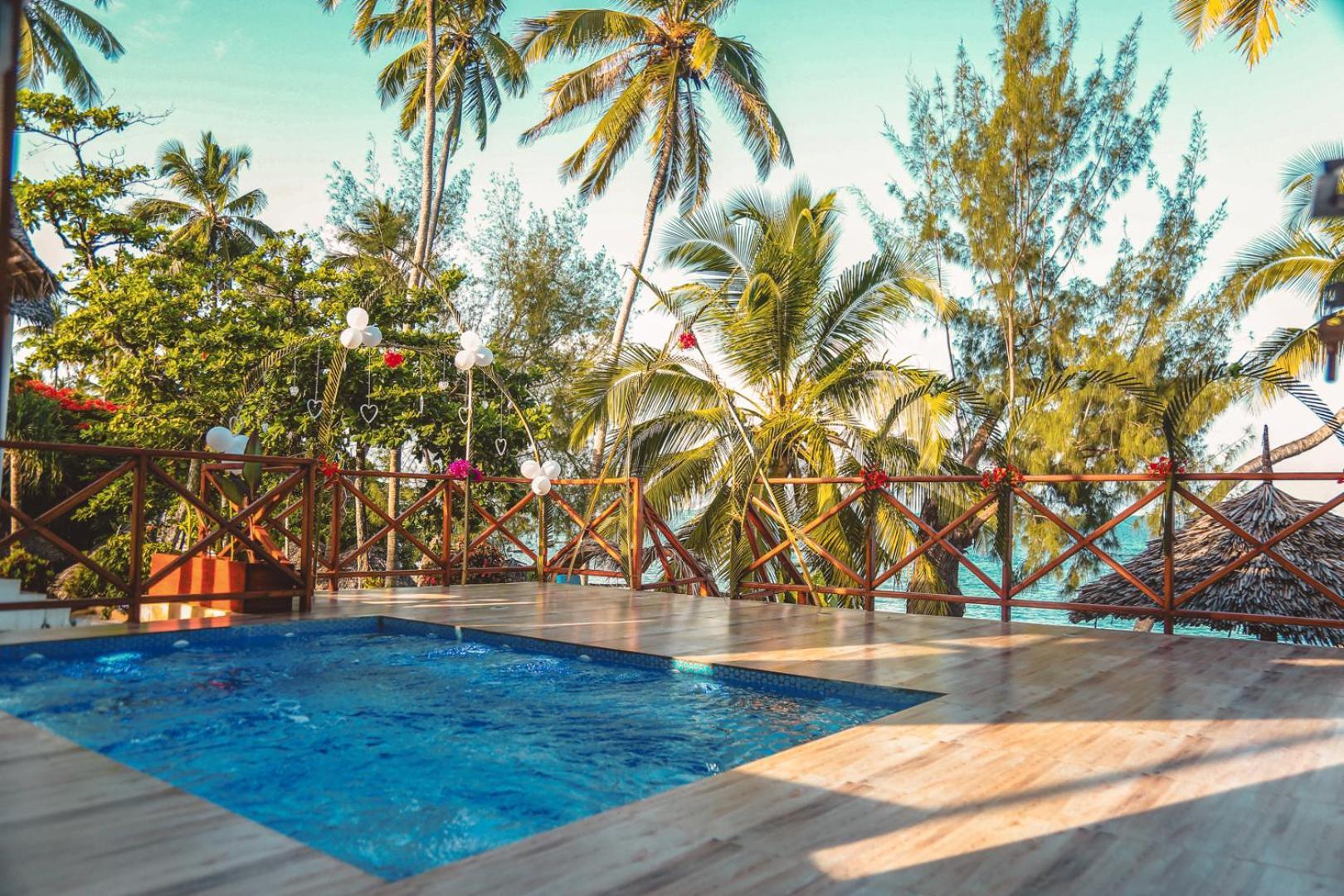 Zanzibella Hotel & Spa Kiwengwa  Kültér fotó The swimming pool at the hotel